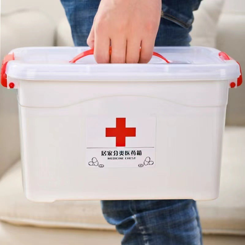 Protable Multilayer Medicine Storage Box